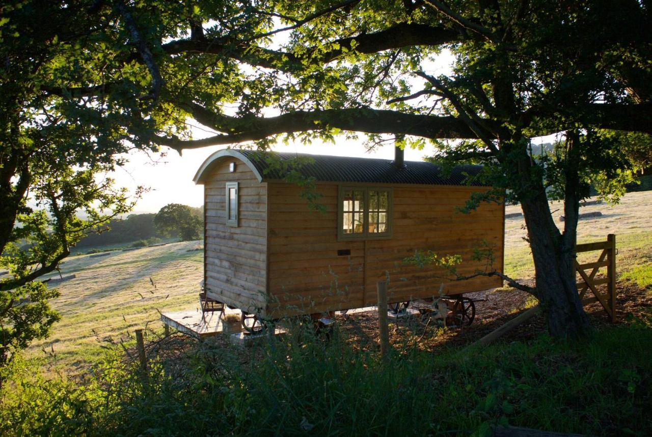 Tilbury Shepherd Huts With Hot Tubs Plus Holiday Cottages West Bagborough Екстер'єр фото
